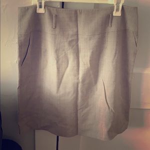 Tahari Beige Skirt
